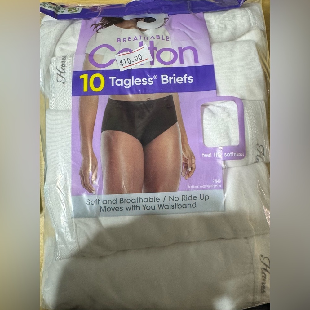 Hanes Women 10 Pack Underwear